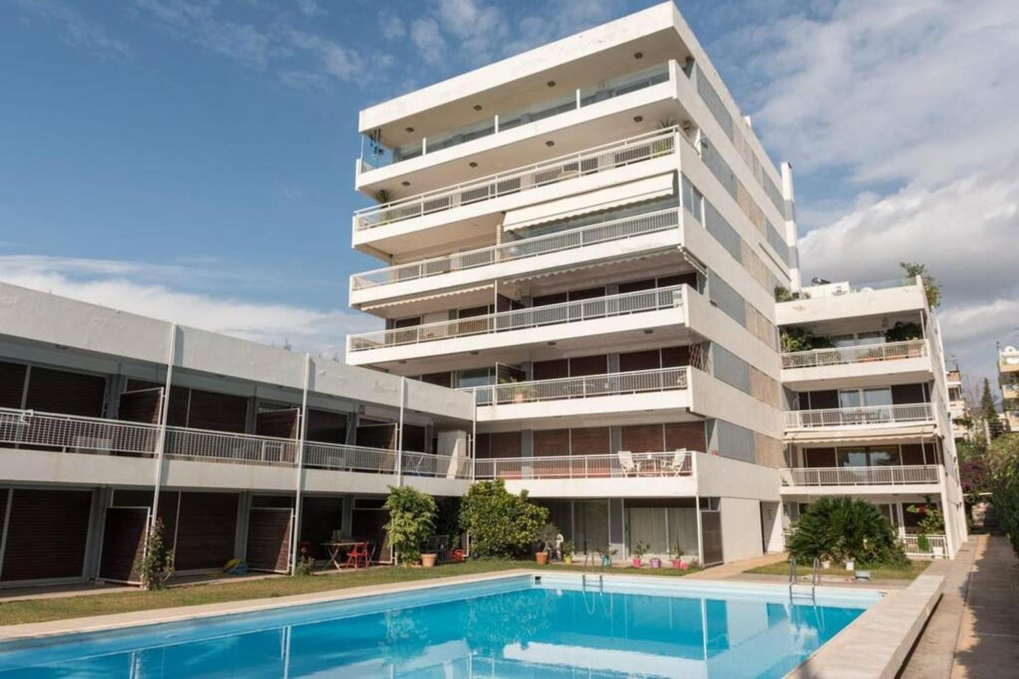 Апартаменты Βουλα A Gem At Voula 1' Walk From The Beach Афины Экстерьер фото